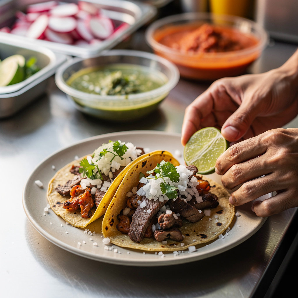 Don Paco's Taco Truck featured menu items including carne asada tacos and al pastor burritos in Santa Barbara